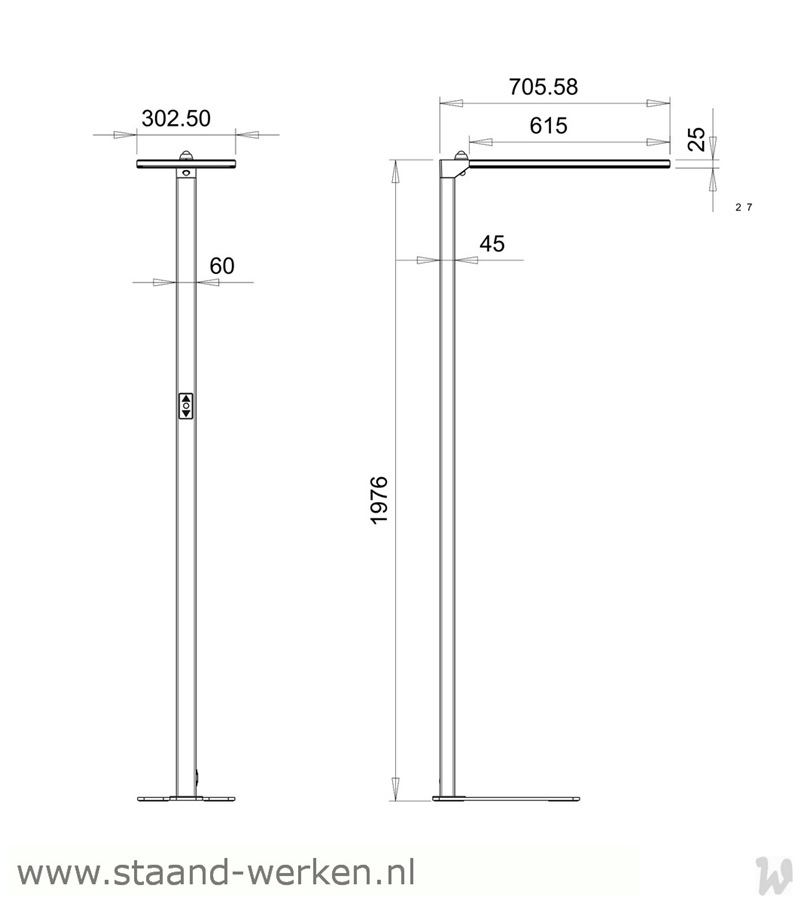 12 Markant LED VloerLamp